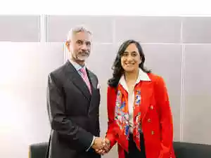 External Affairs Minister S Jaishankar met Canadian Foreign Minister Anita Anand in New York, calling the appointment of High Commissioners to Delhi and Ottawa a “welcome” step to rebuild ties. India's envoy Dinesh Patnaik recently presented his credentials in Canada.