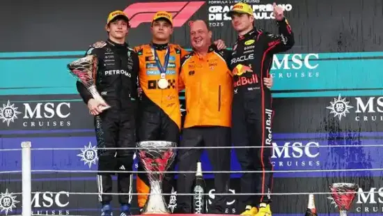 The Formula 1 standings took a decisive shift at the Sao Paulo Grand Prix, where McLaren's Lando Norris stormed to victory, boosting his drivers' championship