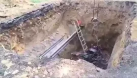 A 25-year-old biker, Kamal Dhyani, died after falling into an open pit in Delhi's Janakpuri, with his family alleging police inaction through the night