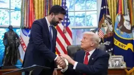 United States President Donald Trump on Friday met newly elected New York City mayor Zohran Kwame Mamdani, a man who he has publicly lashed out against