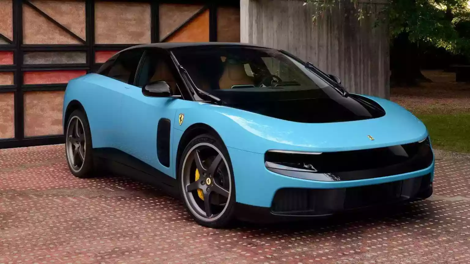 Ferrari unveils first fully electric car