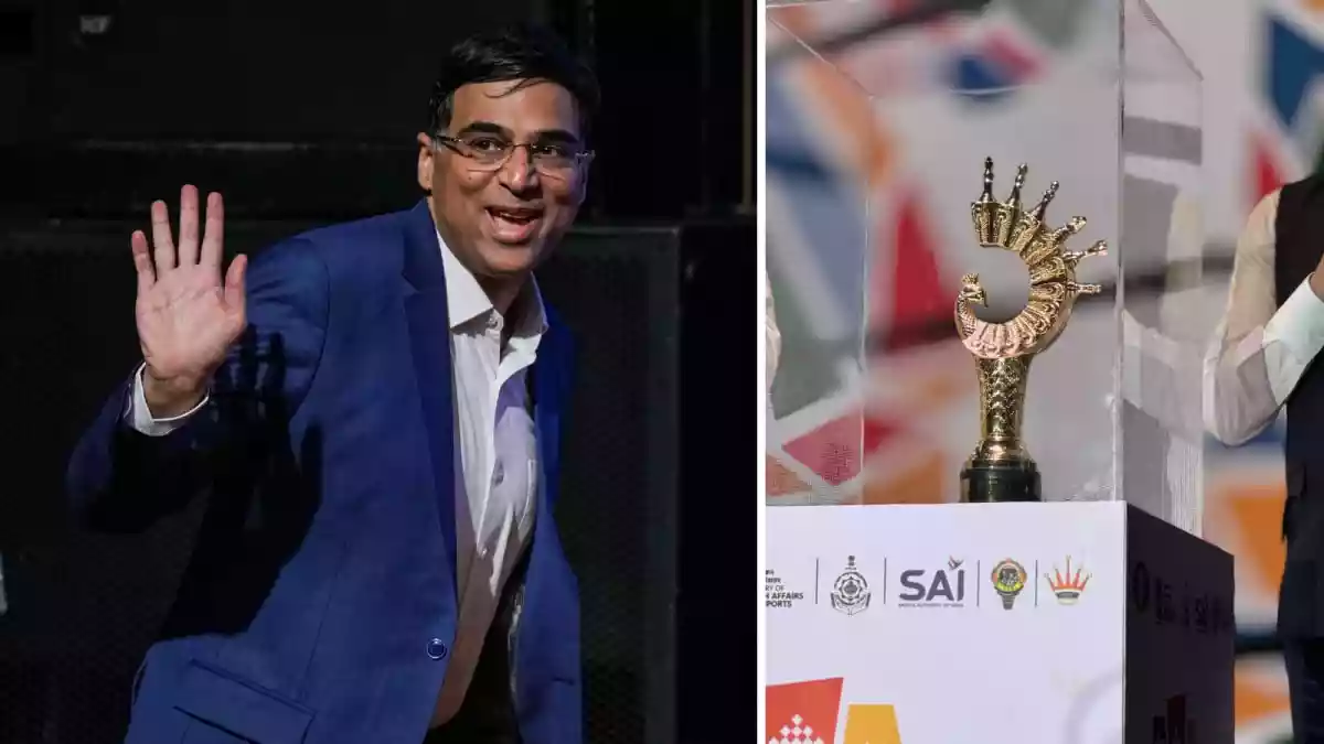FIDE World Chess Cup Unveils Viswanathan Anand Trophy In King Of Chess's Honour