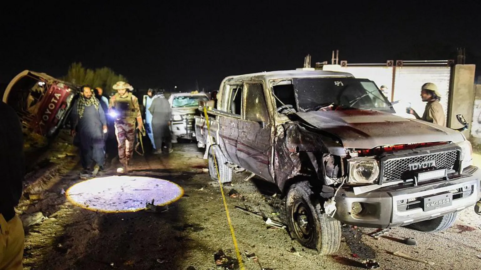 Fifteen people were killed and more than 30 others were wounded in a suicide bombing near a political rally in Pakistan, authorities said. Hundreds of members of the Balochistan National Party (BNP) had gathered for a rally at a stadium in Quetta, the capital of restive Balochistan province, when a bomb exploded in the parking area on Tuesday night.