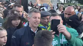 On the eve of Hungary's bitterly fought and highly significant election, the two main rivals are taking their campaigns to the wire