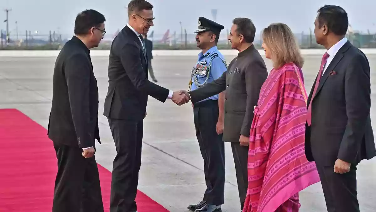 Finnish President Alexander Stubb began a four-day visit to India on Wednesday (March 4, 2026) to bolster bilateral cooperation across a wide spectrum of areas