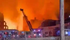 A massive fire broke out in downtown St. Louis on Black Friday. Over 200 firefighters responded to the scene as multiple buildings were engulfed in flames