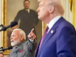 Following weeks of trade tensions and tariff impositions, President Trump has softened his stance towards India, praising Prime Minister Modi and highlighting the 