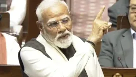 In a sharp ideological critique delivered during the Rajya Sabha session on Thursday, Prime Minister Narendra Modi utilised the historical words of former