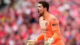 Nottingham Forest</b> have agreed a deal for </b>Manchester City</b> goalkeeper Stefan Ortega worth up to £500,000