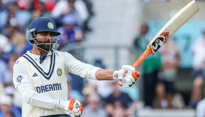 Former Australia pacer Brett Lee has cautioned Ravindra Jadeja in pulling off the celebration, saying he is at the risk of injuring his rotator cuff muscle. Ravindra Jadeja's trademark sword-swinging celebration has been a common sight on the cricketing field. But former Australia pacer Brett Lee has cautioned the veteran all-rounder in pulling off the celebration, saying he is at the risk of injuring his rotator cuff muscle.