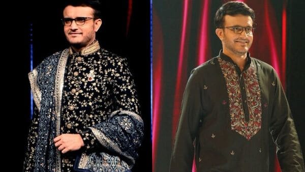 Former India captain Sourav Ganguly, known for transforming Indian cricket with his fearless leadership, has now stepped into the world of fashion. The cricket icon unveiled his new premium ethnic wear brand ‘Souragya', in collaboration with fashion e-commerce platform Myntra, and even walked the ramp at the launch event.