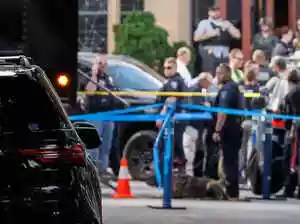 Four dead after 14 people shot at family gathering in Stockton