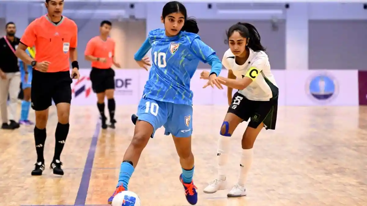 The Indian women's futsal team delivered a comeback for the ages, scoring four goals in the final 12 minutes to stun Pakistan 5-3 at the SAFF Women's Futsal