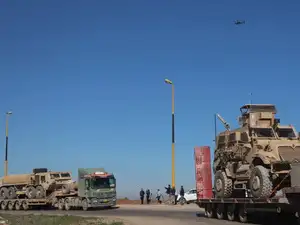 Iran war: The sounds of ​warplanes were heard repeatedly in the skies over Syria on Saturday, after the United ‌States and Israel announced a military