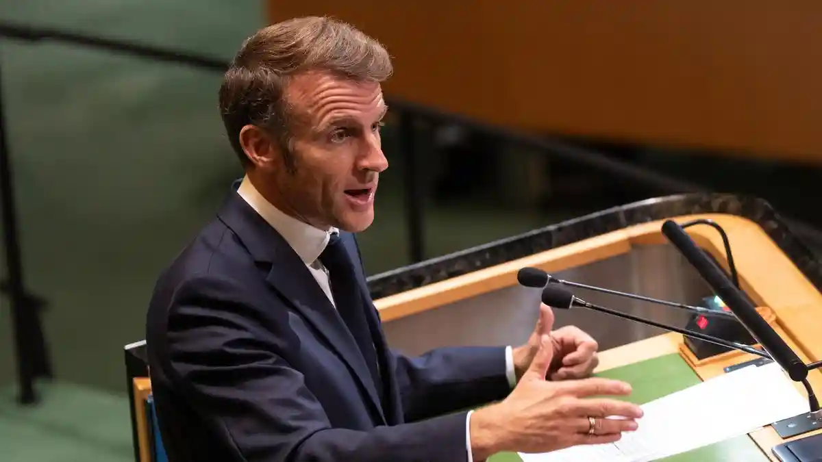 French President Emmanuel Macron warned on Tuesday (September 23, 2025) against allowing an approach of 