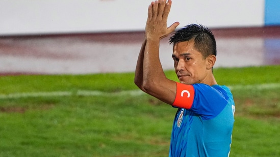 Fresh from India's creditable third-place finish in the CAFA Nations Cup, the national men's football team head coach Khalid Jamil on Sunday announced a 30-member probables squad, including talisman Sunil Chhetri, for the upcoming AFC Asian Cup qualifier against Singapore.