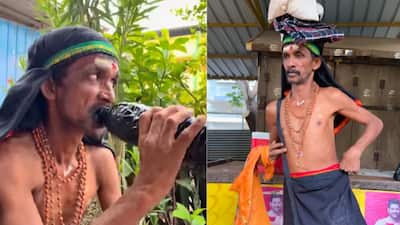 From Karnataka comes a man who has caught attention for his unusual eating habits. Instead of consuming regular food like rice or chapati, he is said to live on “engine oil