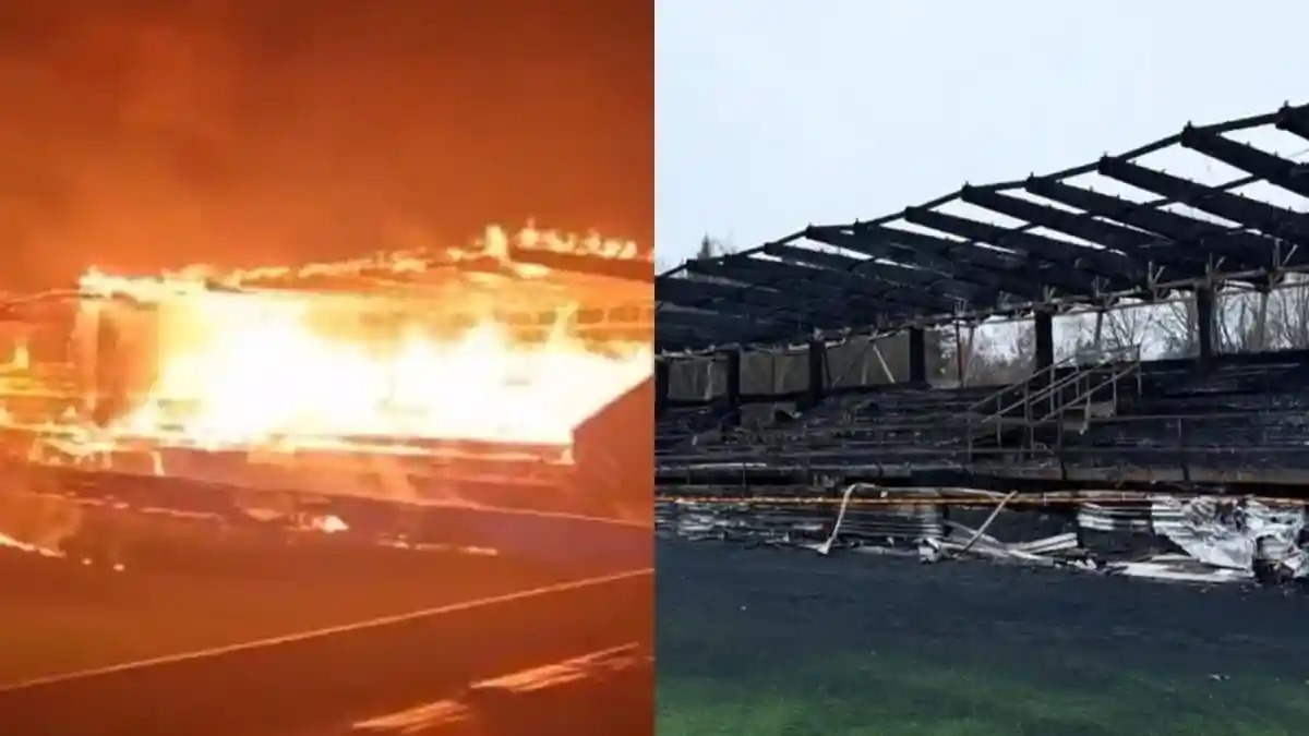 Frustrated Fans Burn Down Stadium In Finland Amid Relegation Fiasco 
