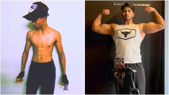 Gaining weight can often feel just as challenging as losing it. Many struggle with low appetite, fast metabolism, or simply not knowing what to eat to put on a healthy weight. Content creator Sujeet Chaurasia, who went from 45kg to 87kg, shared in his June 6 Instagram post the diet that helped him achieve this transformation. (Also read: Woman who went from 78 kg to 65 kg in 6 months shares her weight loss secrets: ‘Low-intensity walking burns calories' )