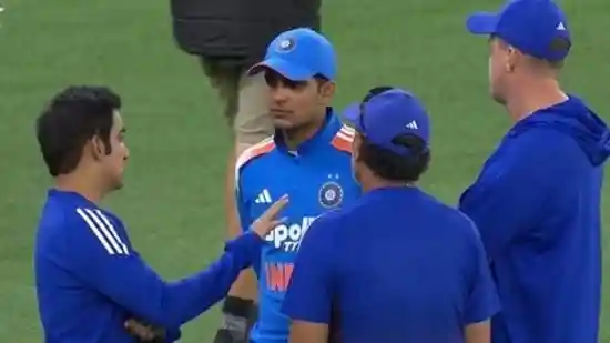 Gambhir’s frustration visible in animated chat with Gill