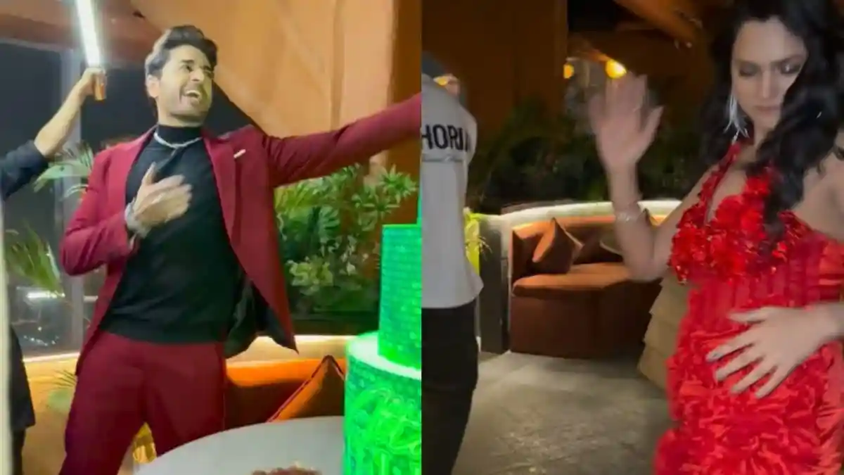 Gaurav Khanna celebrated his wife, actress Akanksha Chamola's birthday on Thursday night. While several videos from the bash are going viral on social media