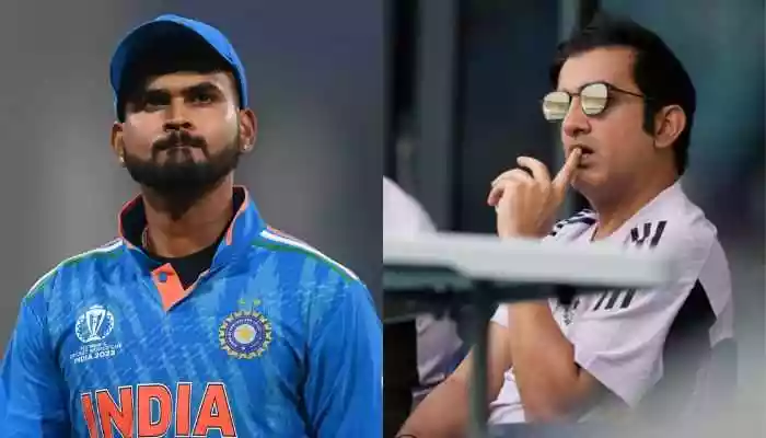 Gautam Gambhir Visibly Frustrated After Shreyas Iyer's Wicket - Watch