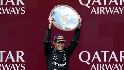 George Russell wins Formula 1's Australian GP as Mercedes goes 1