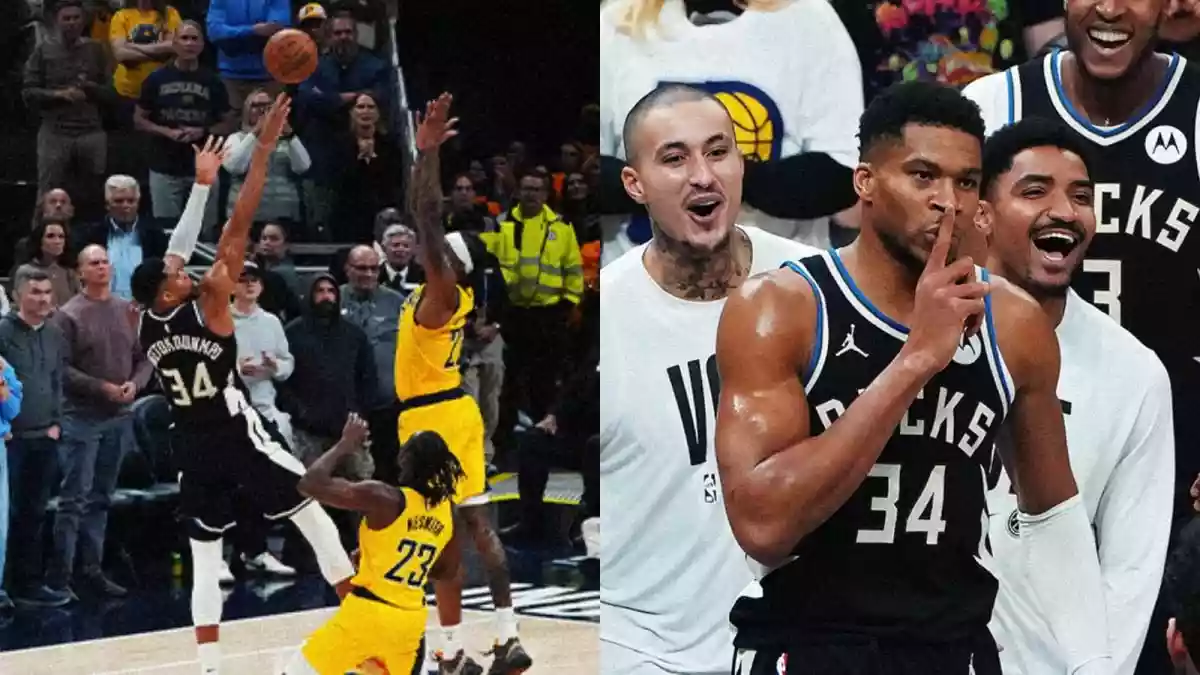 ‘You can live if you miss… You cannot live if you don't shoot it.' Holy f**kin' airball, Giannis Antetokounmpo did what superstars do