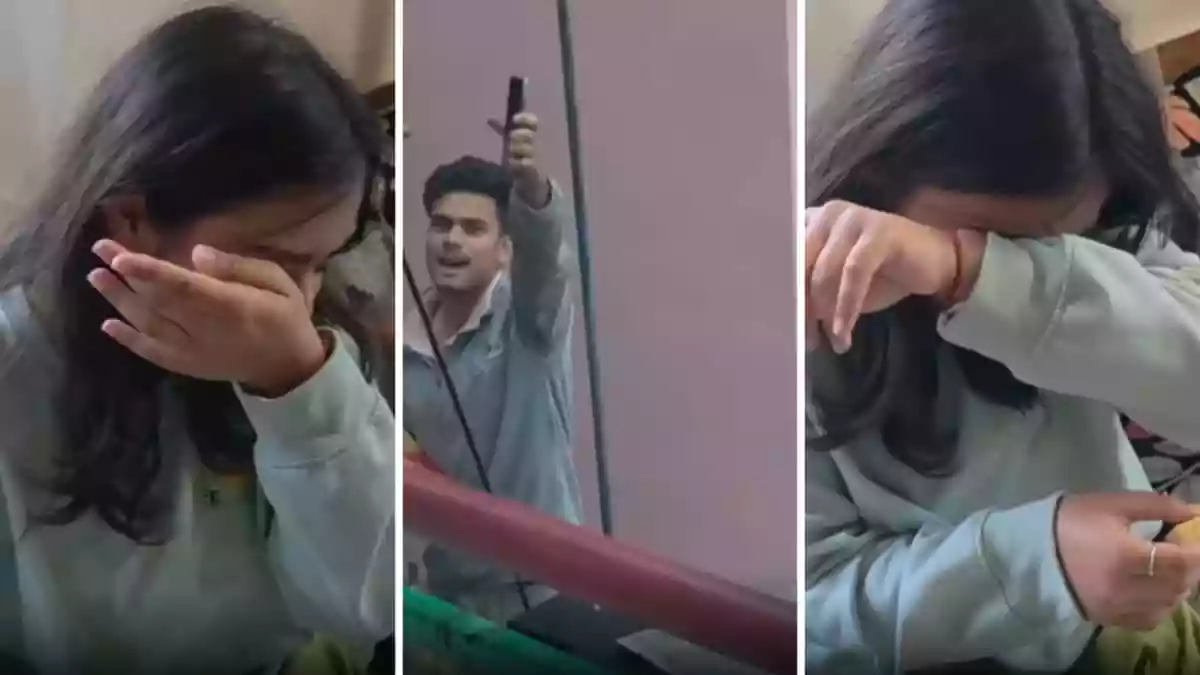 A clip showing two very different reactions to exam marks has started a conversation online about pressure, expectations and happiness among students