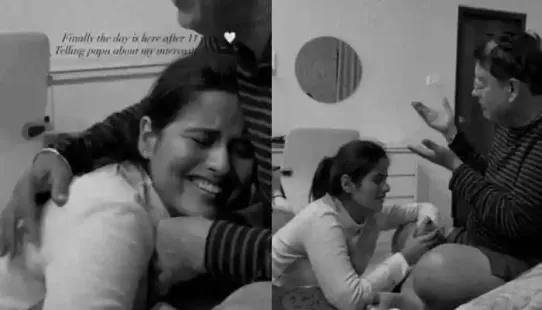 <strong>Viral Video: </strong>Her father responds with warmth and reassurance, saying that everyone has relationships and that it is something to