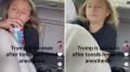 A video of a girl's remarks on Donald Trump after waking up from anesthesia has gone viral. Initially posted on TikTok, the video captures her calling the US