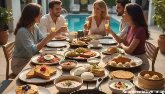 Explore ten global breakfast dishes — from pancakes and shakshuka to idli and dim sum — now available through Zomato cafés and restaurants