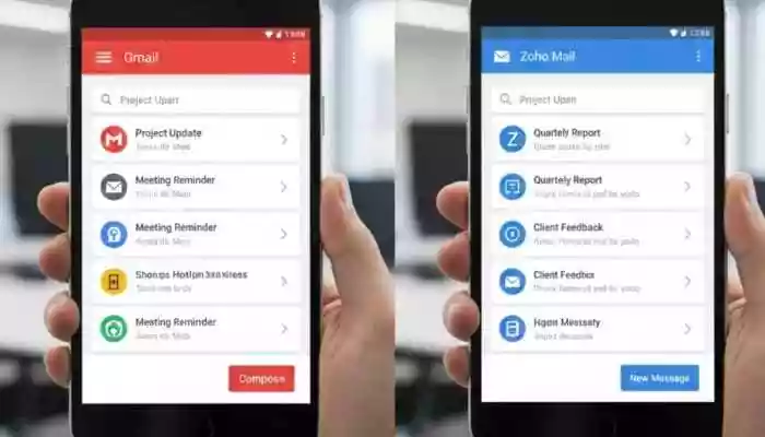 <strong>Gmail vs Zoho Mail Comparison: </strong>The Zoho platform is mainly built for professionals, businesses, and users who want better control