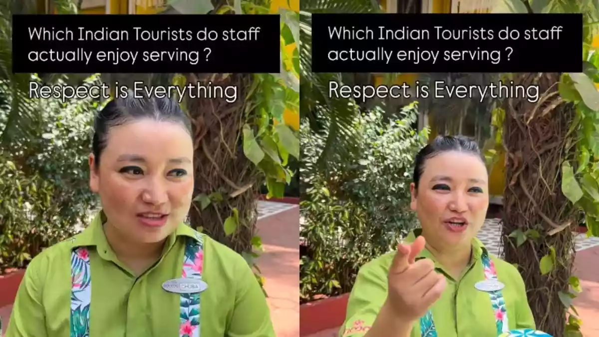 A video from a hotel in Goa has sparked a discussion online after a staff member shared her views on different kinds of tourists. The clip shows a conversation