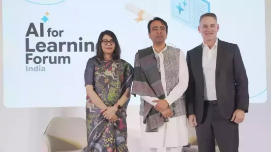 Google on Tuesday announced a set of partnerships and new product updates aimed at expanding the use of artificial intelligence in education across India