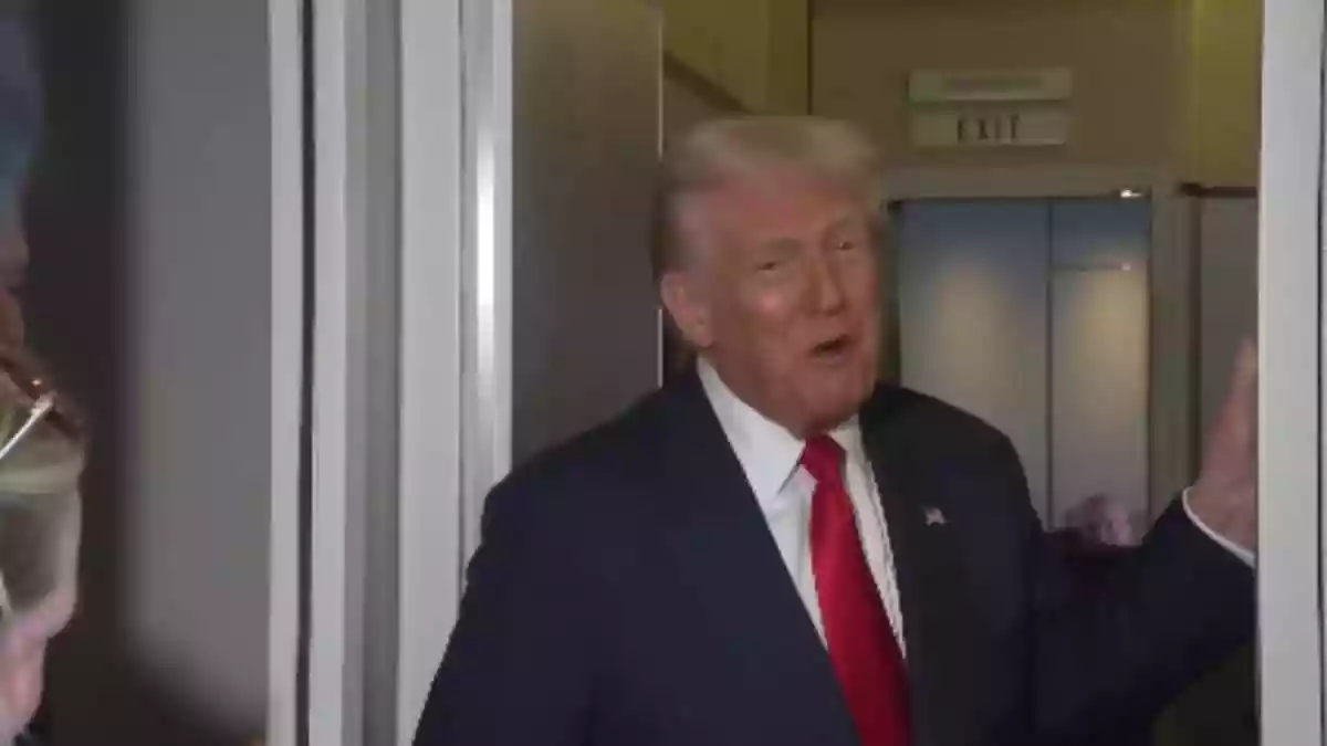 Air Force One encountered strong turbulence over Asia on Thursday while US President Donald Trump was returning to Washington from South Korea