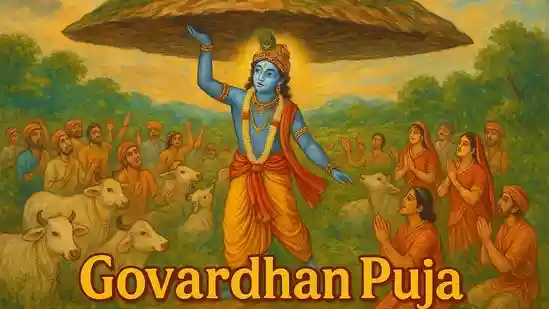 Govardhan Puja 2025 wishes 🙏🌸