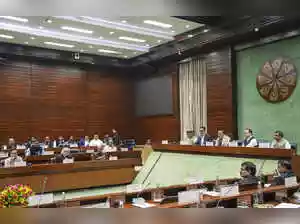 Government meets floor leaders of parties ahead of Parliament's Winter session