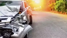 A tragic car accident incident was reported on Sunday after a groom driving Mercedes rammed into 3 pedestrians waiting for autorickshaw at Nelson Mandela Marg