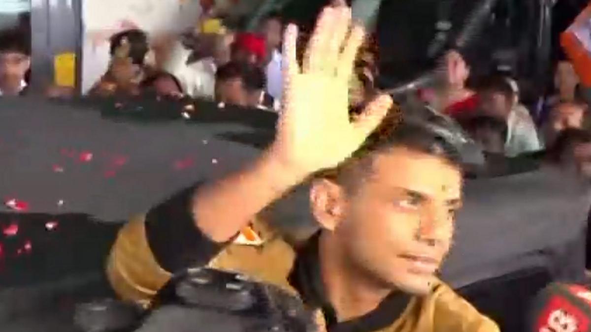 Group Captain Shubhanshu Shukla arrived in Lucknow on Monday (August 25, 2025) amid a rousing welcome by children and admirers. Uttar Pradesh deputy Chief Minister Brajesh Pathak was present at the airport to welcome Mr. Shukla. The City Montessori School (CMS), Lucknow, his alma mater, is organising a grand victory parade to celebrate his achievement.