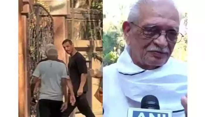 BMC Polls: Bollywood actor John Abraham also arrived at the polling station to cast his vote. Mumbai: Noted lyricist and poet Gulzar on Thursday arrived at a