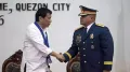 Gunshots rang out at the Philippine Senate after a politician wanted by the International Criminal Court (ICC) urged the public to prevent his arrest