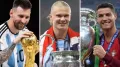 Erling Haaland has played down comparisons between himself and modern footballing greats Lionel Messi and Cristiano Ronaldo, saying 