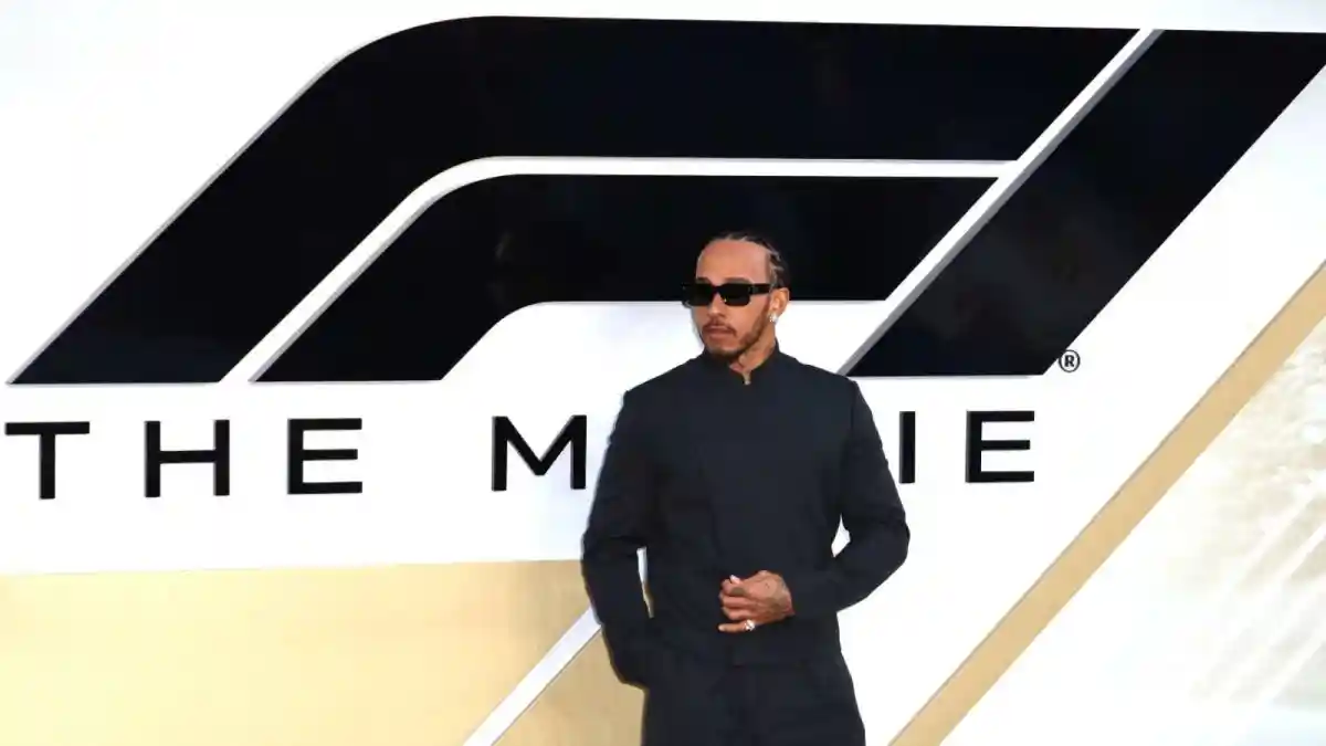 Lewis Hamilton is no stranger to podiums, but now he's eyeing one in Hollywood. The seven-time F1 world champion is officially an Oscar-nominated producer