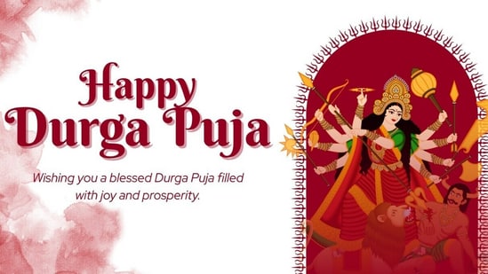 Happy Durga Puja 2025: The sacred Hindu festival of Durga Puja is celebrated with great enthusiasm across India, particularly in West Bengal, Odisha, Assam, Tripura, Bihar, and Jharkhand. This five-day festival is a vibrant cultural celebration, featuring elaborately decorated pandals, rhythmic dhak beats, devotional rituals, new festive attire, and delicious traditional food. In 2025, Durga Puja will begin on September 28 and conclude on October 2. <strong>(Also read: </strong><strong>Durga Puja 2025 calendar: When is Durga Puja? Check Durga Ashtami, Maha Navami dates and full list of 5-day festival</strong><strong> )</strong>