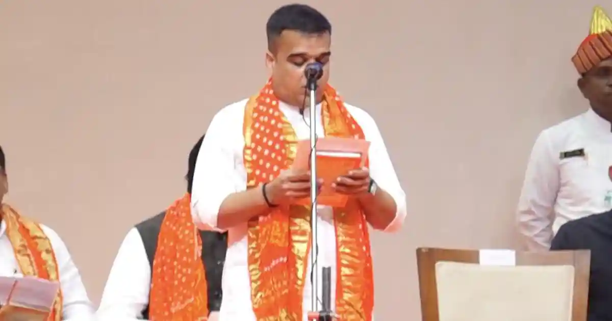 Harsh Sanghvi sworn-in as deputy CM