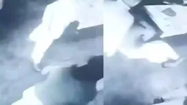 A shocking video has emerged from a school in Haryana's Fatehabad. The clip, allegedly recorded at a private school, shows the principal beating two female