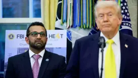 Amid reports that the US President is mulling the removal of Indian-American FBI Director Kash Patel in the coming months, Donald Trump denied the claims and