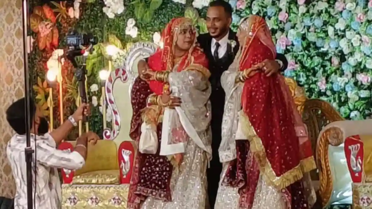 He Said 'I Do'… Twice