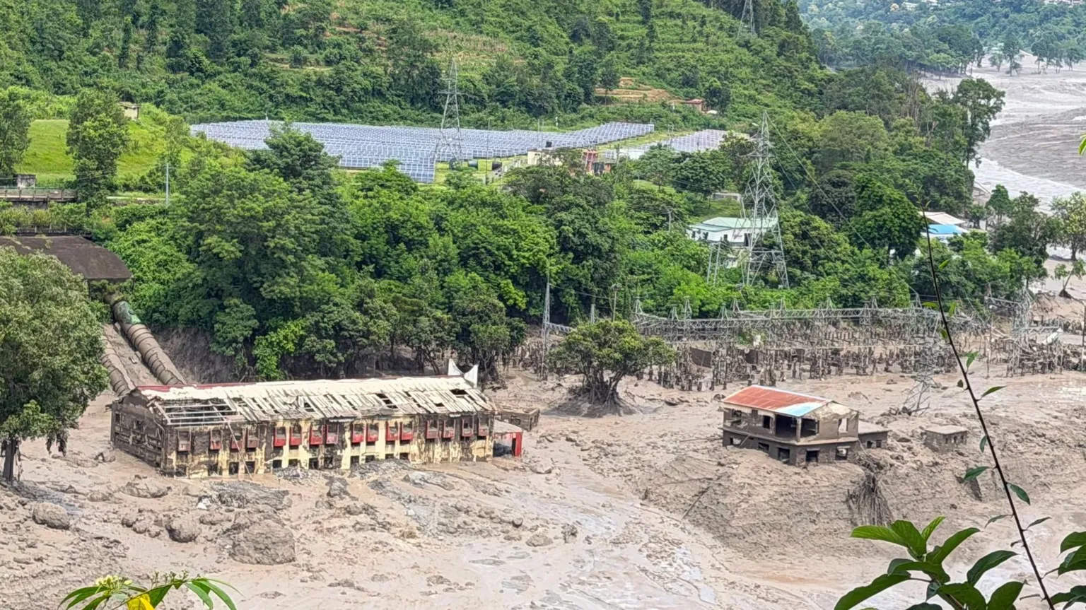 Heavy casualties are feared after a massive flash flood in parts of northern Nepal washed away villages and damaged infrastructure, including a hydropower dam